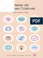 Ideias de Pausas Criativas