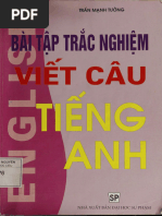 Bài tập trắc nghiệm viết câu tiếng Anh (Luyện dịch Việt Anh - Anh Việt