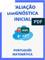 AMOSTRA GRATIS - Avaliação Diagnóstica Inicial - 1º Ano-1