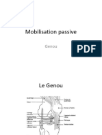 Mobilisation Passive Genou