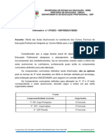 Informativo Nº 57 DEP - 2023 Aulas Assíncronas