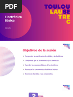 Sesión 8 - Electrónica Básica