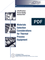 Materials Selection Considerations Thermal Process Equipment Bestpractices