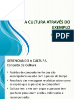 Cultura Através Do Exemplo