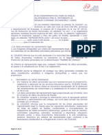 Autorizacion Tratamiento de Datos Personales Padres