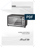 Manual Horno Eléctrico Standard Electric 60 LT