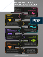 Infografía Proceso de Compra Online 3d Ilustrado Gradiente Violeta