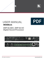 Kramer DSP 62 Aec and Uc Um 2