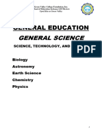 Handout General Science Final