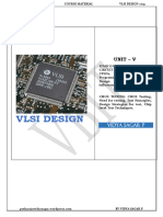 Vlsi Design Unit 5 2019