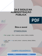 Ética e Sigilo Na Administração Pública