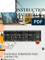 Flexural Strength Test