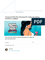 Trucos de GTA Vice City para PC - Todas Las Claves, Secretos y Todooo$321