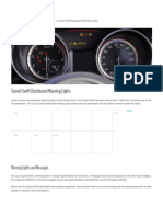 Suzuki Swift Dashboard Warning Lights