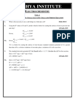 Electrochemistry