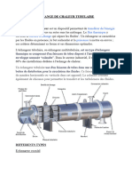 Echange de Chaleur Tubulaire