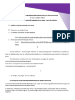 Orientações Rpo 02 - A Preservação Ambiental No Brasil Contemporâneo