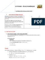 1a-Maths Leçon-03 Generalites Sur Les Fonctions