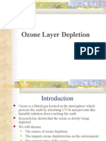 Ozone Layer Depletion