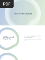 The Accrual System - 2