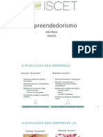 Empreendedorismo - Análise Externa e Interna