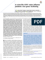 Sun 2020 - Prevalent Eurasian Avian-Like H1N1 Swine Influenza Virus With 2009 Pandemic Viral Genes Facilitating Human Infection