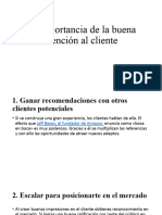 La Importancia de La Buena Atención Al Cliente