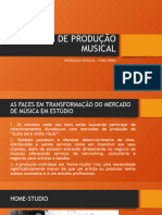 Etapas de Produção Musical