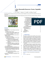 Progress of Polymers From Renewable Resources Furans, Vegetable Oils, and Polysacharides