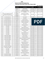 SOAE - Date Sheet - Mid Sem Exam (Even Sem) March 2024