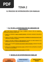 Tema 2 - El Proceso de Intervención Familiar Powerpoint