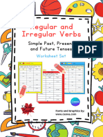 Regular and Irregular Verbs: Simple Past, Present and Future Tenses