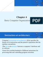 Comp 321 Lecture Slide Chapter 4 (Basic Computer Organization and Design)