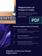 David Registration of Patent in India