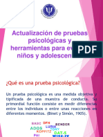 Actualizacion Pruebas Psicologicas e Instrumentos de Medicion 2017