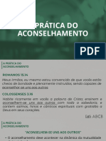 A Prática Do Aconselhamento