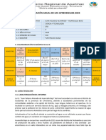 Planificacion de Los Aprendizajes 2023 5to 1