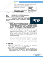 Informe Final de Instruccion N°001-2024