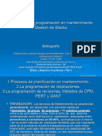 Planificación y Programación en Mantenimiento