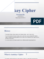 Autokey Cipher