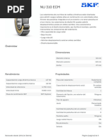 SKF NU 310 ECM Specification