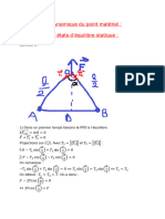 TD 3 Dynamique Du Point Materiel