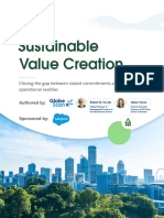 GlobeScan Sustainable Value Creation Report