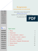 Kongruencje Oraz Przyklady Ich Zastosowan