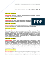 Módulo 1-Introducción A Los Virus Respiratorios Emergentes, Incluido COVID-19