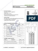 Isc N-Channel MOSFET Transistor IPA65R380C6: INCHANGE Semiconductor