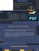 Presentacion Recurso de Revocatoria, Ocurso y Nulidad