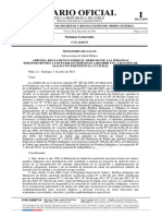 Decreto 21 Reglamento Atencion de Salud Pertinencia Cultural