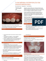 AULA 3 - MÃ Nima Intervenã Ã o em Odontopediatria