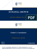 Unidad 3 Ecología B 2021